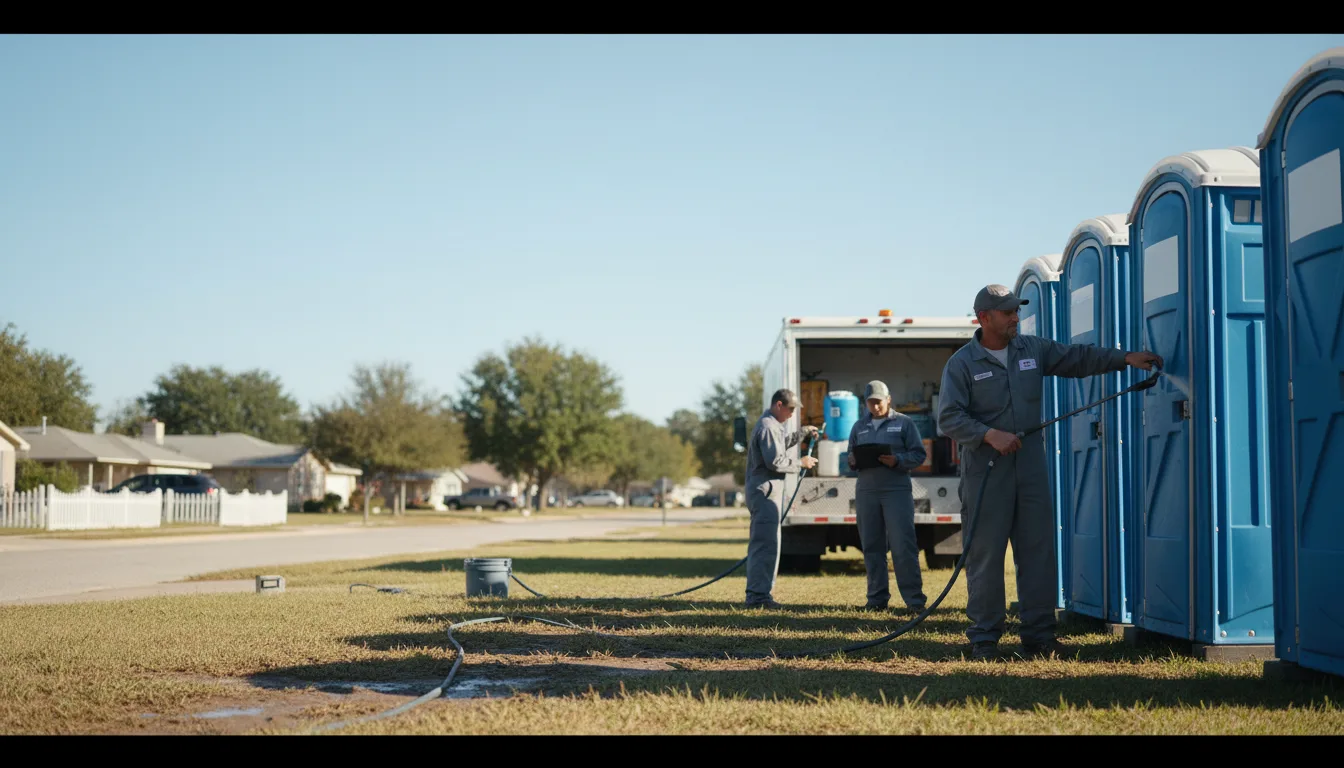 Long-Term Portable Toilet Rental in Reeseville, WI near me